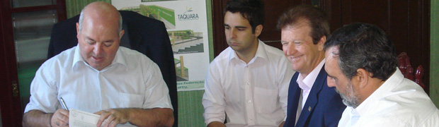 Assinado contrato para construção da Avenida Faccat