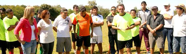Inaugurado novo campo de futebol