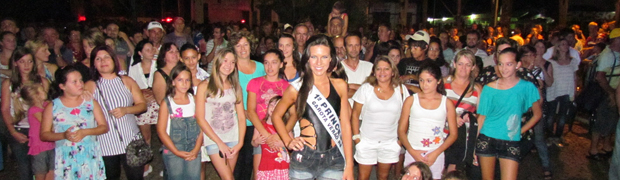 Rolante recebe com festa a 1ª Princesa do Garota Verão 2012