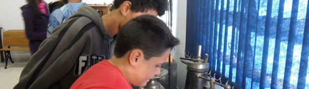 Estudantes de escola taquarense visitam museu