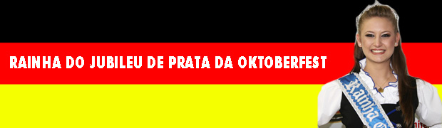 Conheça Amanda dos Passos, a rainha do Jubileu de Prata da Oktoberfest
