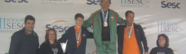 Nadador taquarense obtém medalhas em Erechim