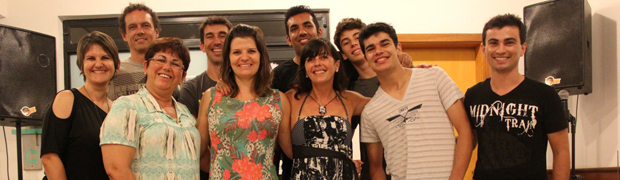 Banda Vitória e Coro da Faccat no último Sarau de 2012