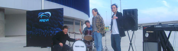 Banda taquarense toca na Arena e é destaque em programa da Globo