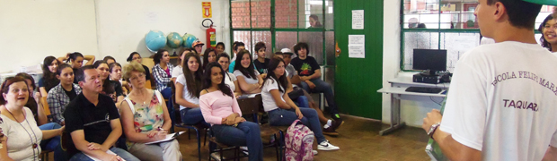 Escola Felipe Marx realizou mostra sobre o voluntariado