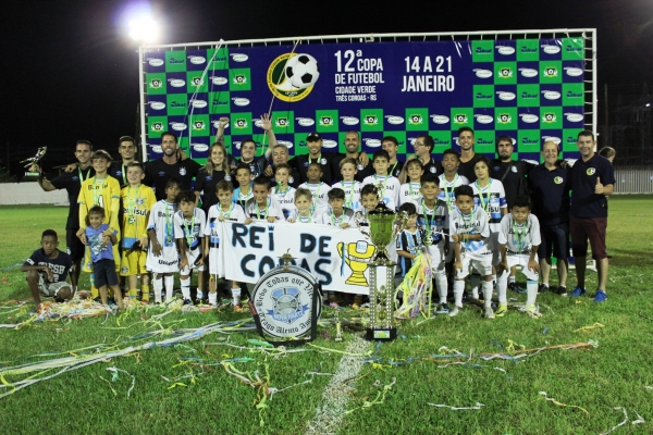 Grêmio foi o primeiro time campeão na Copa Cidade Verde