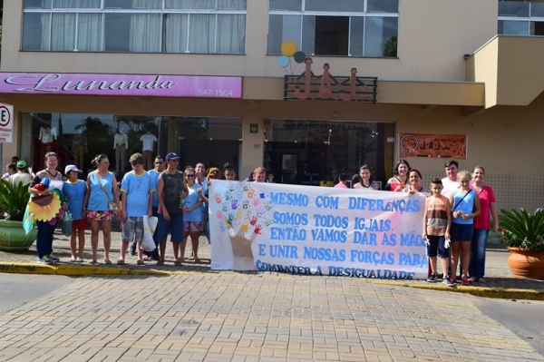 Escola Frei Miguelinho promoveu evento para marcar a Semana da Síndrome de Down