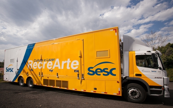 Carreta cultural do Sesc fará intervenções na região