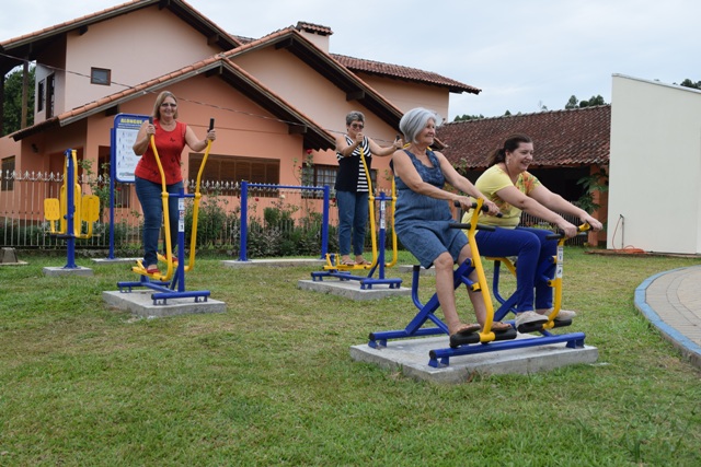 Localidades do interior de Rolante ganham academias ao ar livre