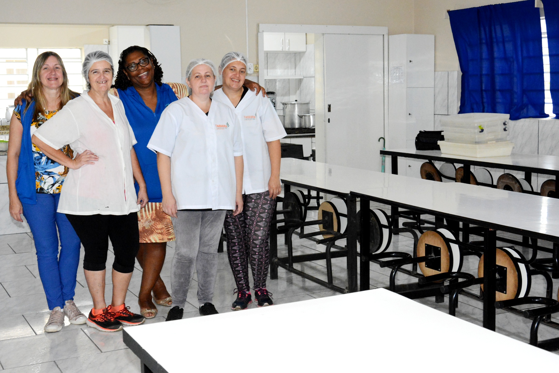 Escola Rosa Elsa reforma refeitório através de parceria entre Prefeitura e CPM