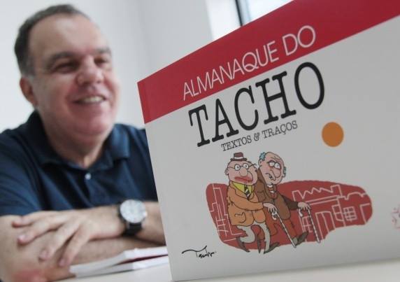 Chargista Tacho é o convidado especial do próximo Sarau com Café
