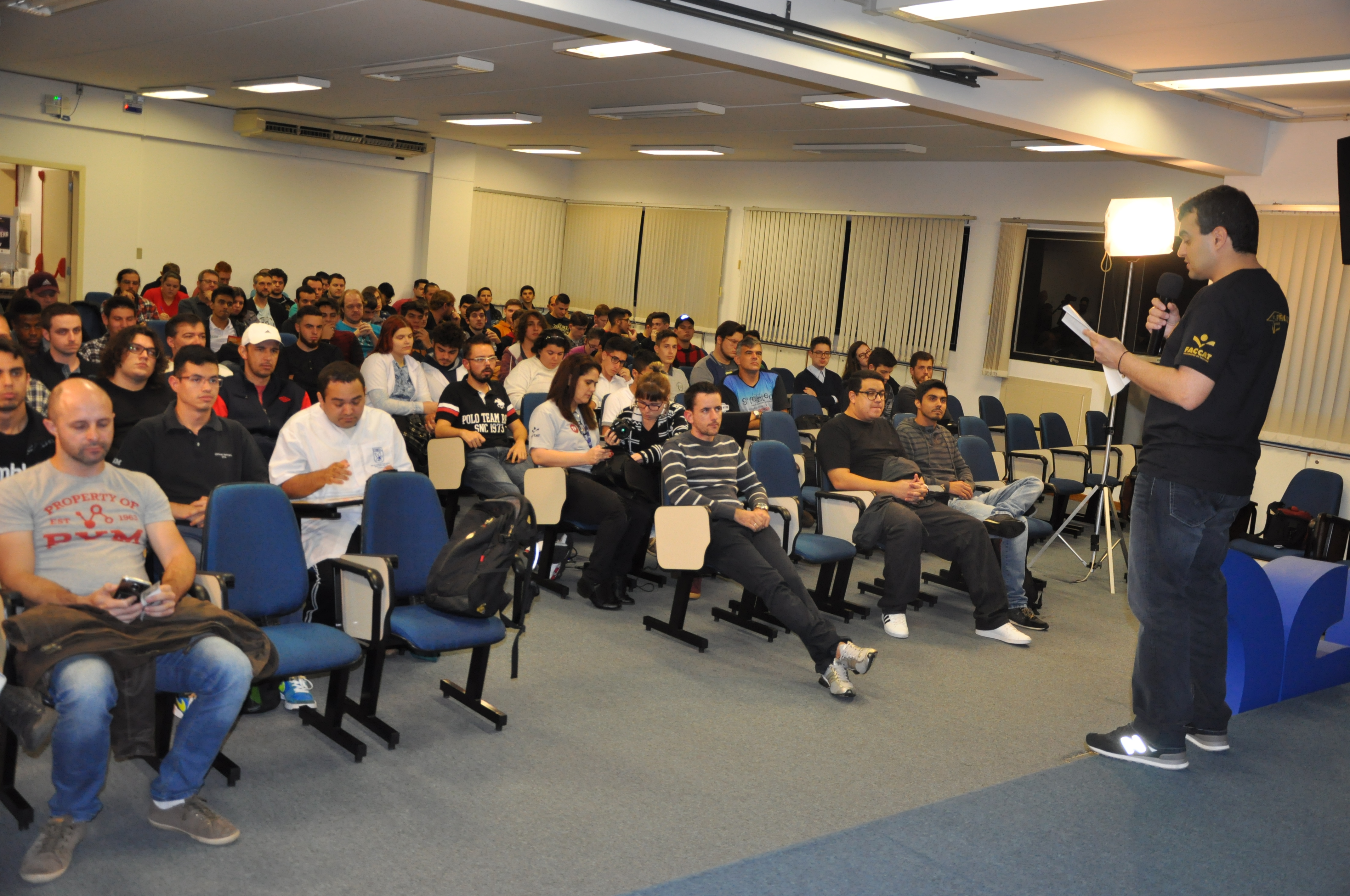 TechParty da Faccat prossegue até sexta-feira no campus