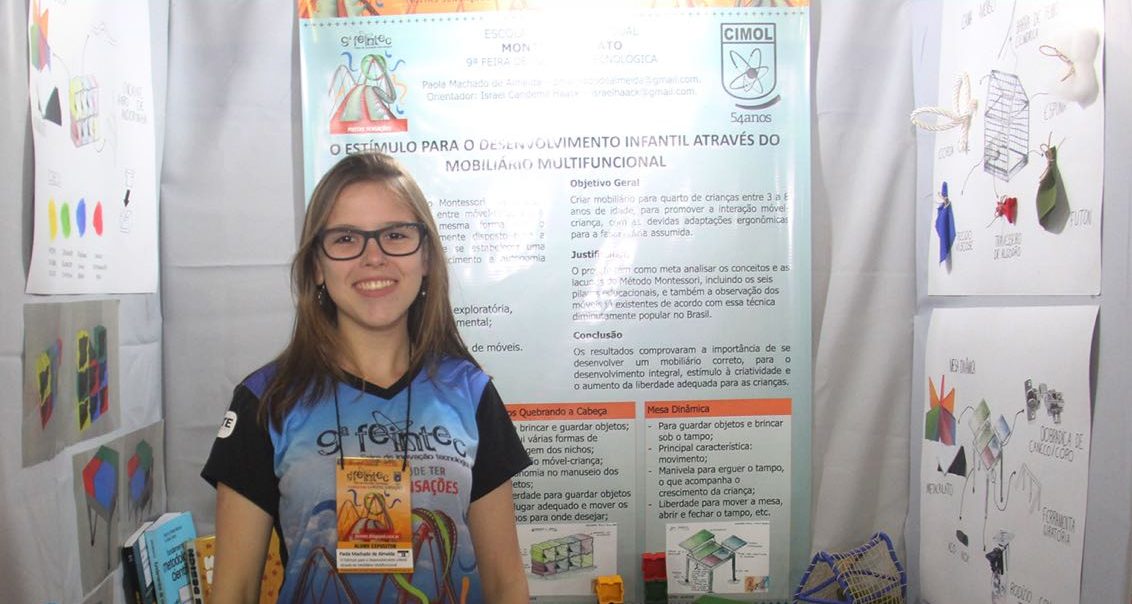 Estudante busca apoio para participar de feira em Portugal