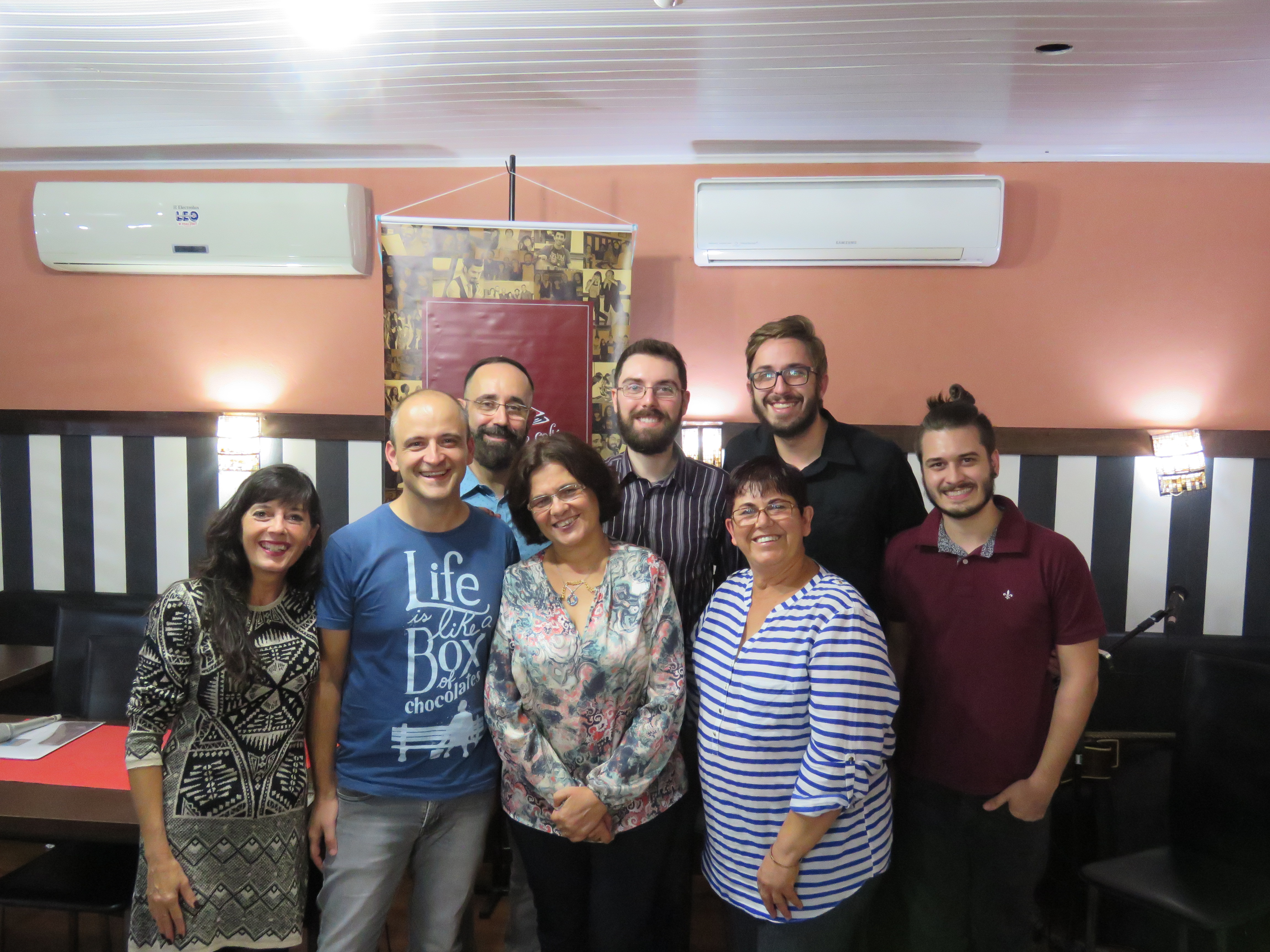 Empresário relata aventura no Sarau com Café em Taquara