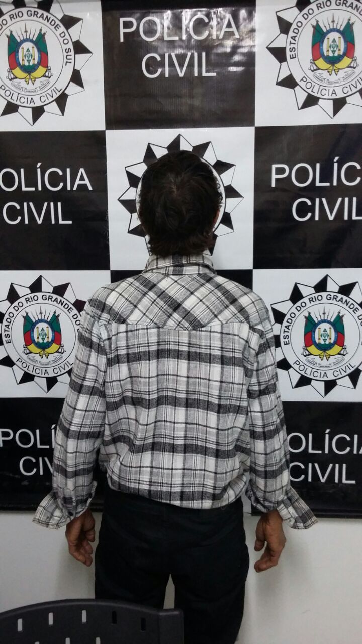 Polícia Civil de Taquara prende homem condenado por tentativa de homicídio