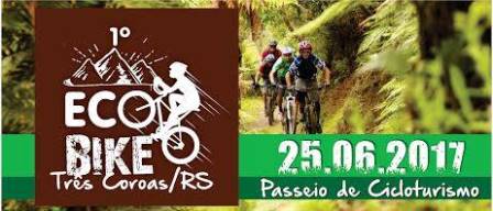Dia 26 tem passeio de cicloturismo em Três Coroas