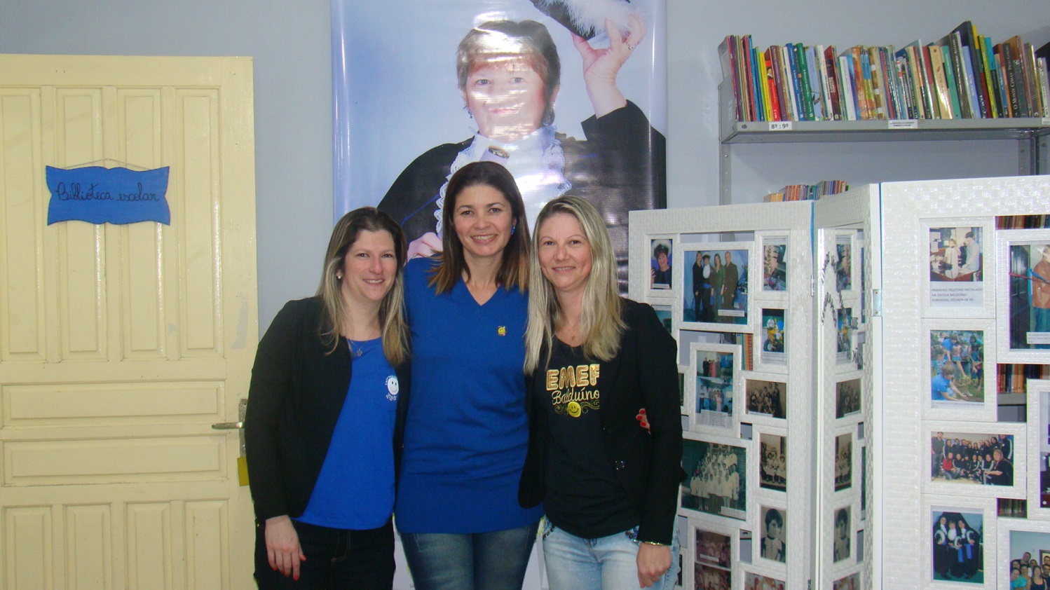 Escola Balduíno Robinson ganha biblioteca em Três Coroas