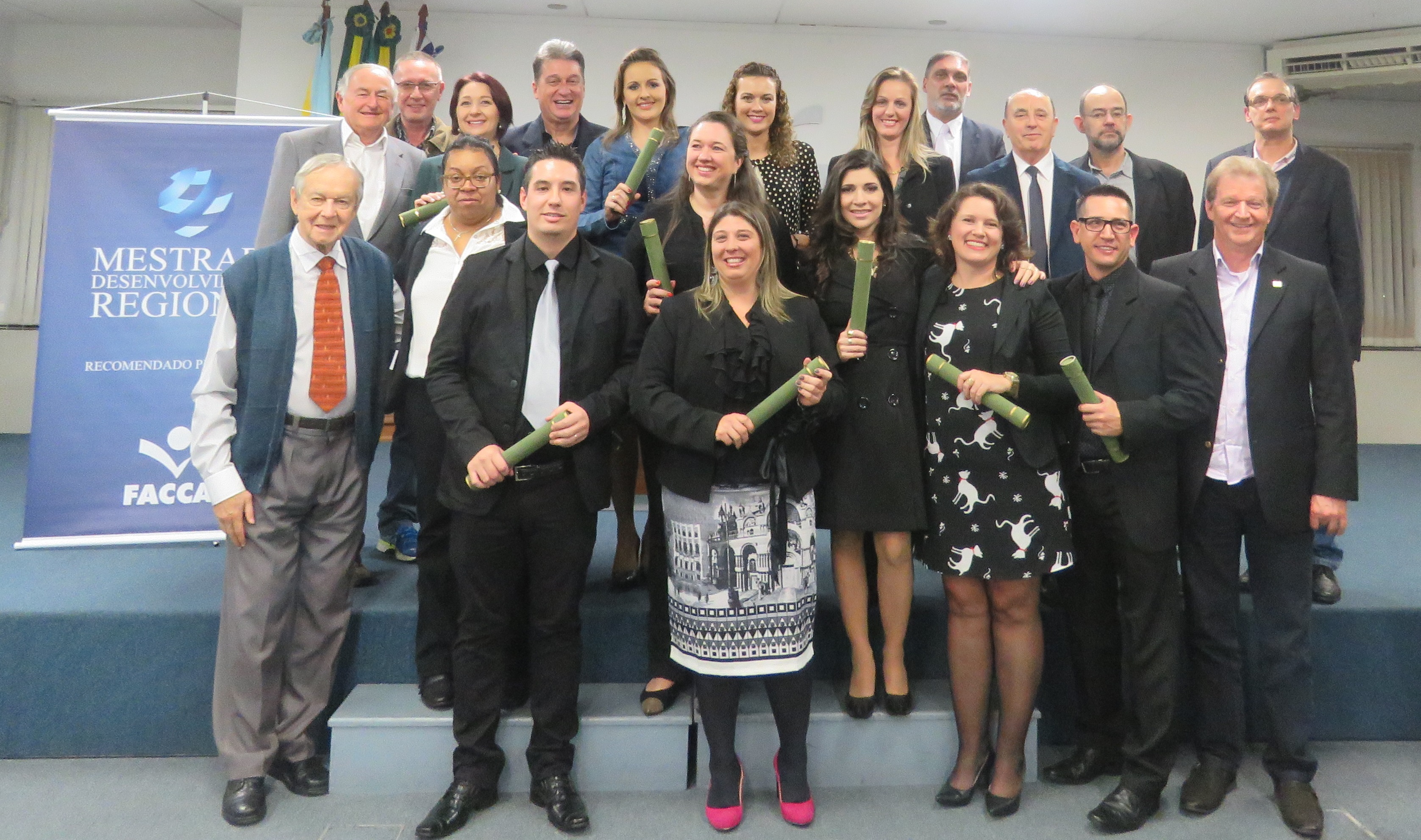 Concluída segunda turma de mestrado na Faccat