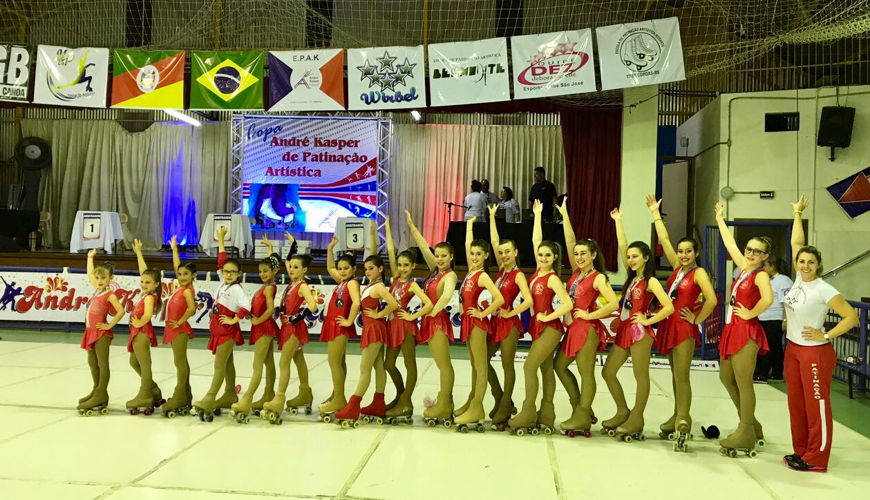 Patinadores da região conquistam medalhas em Porto Alegre