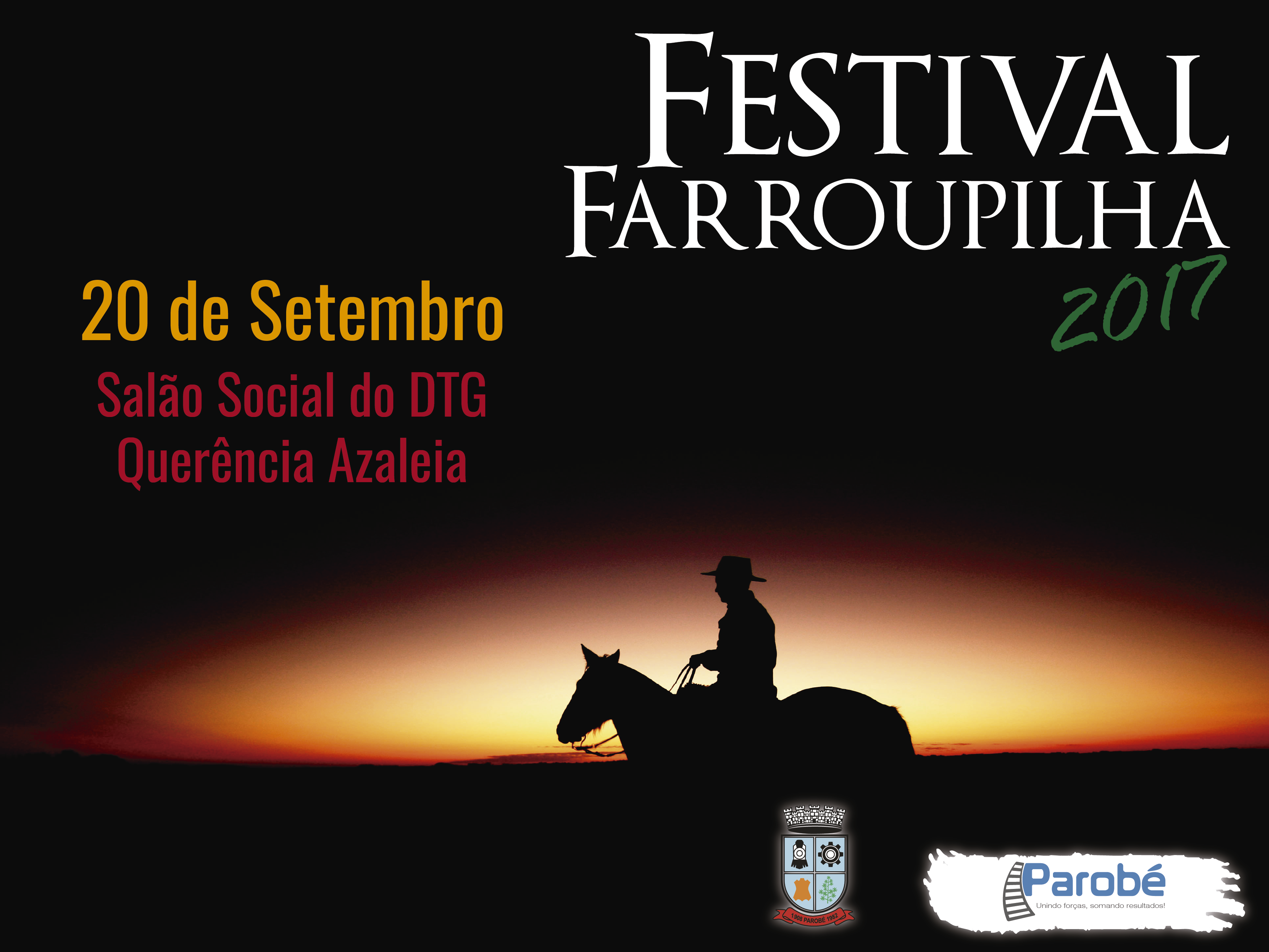 Definida a ordem de apresentação no Festival Farroupilha de Parobé