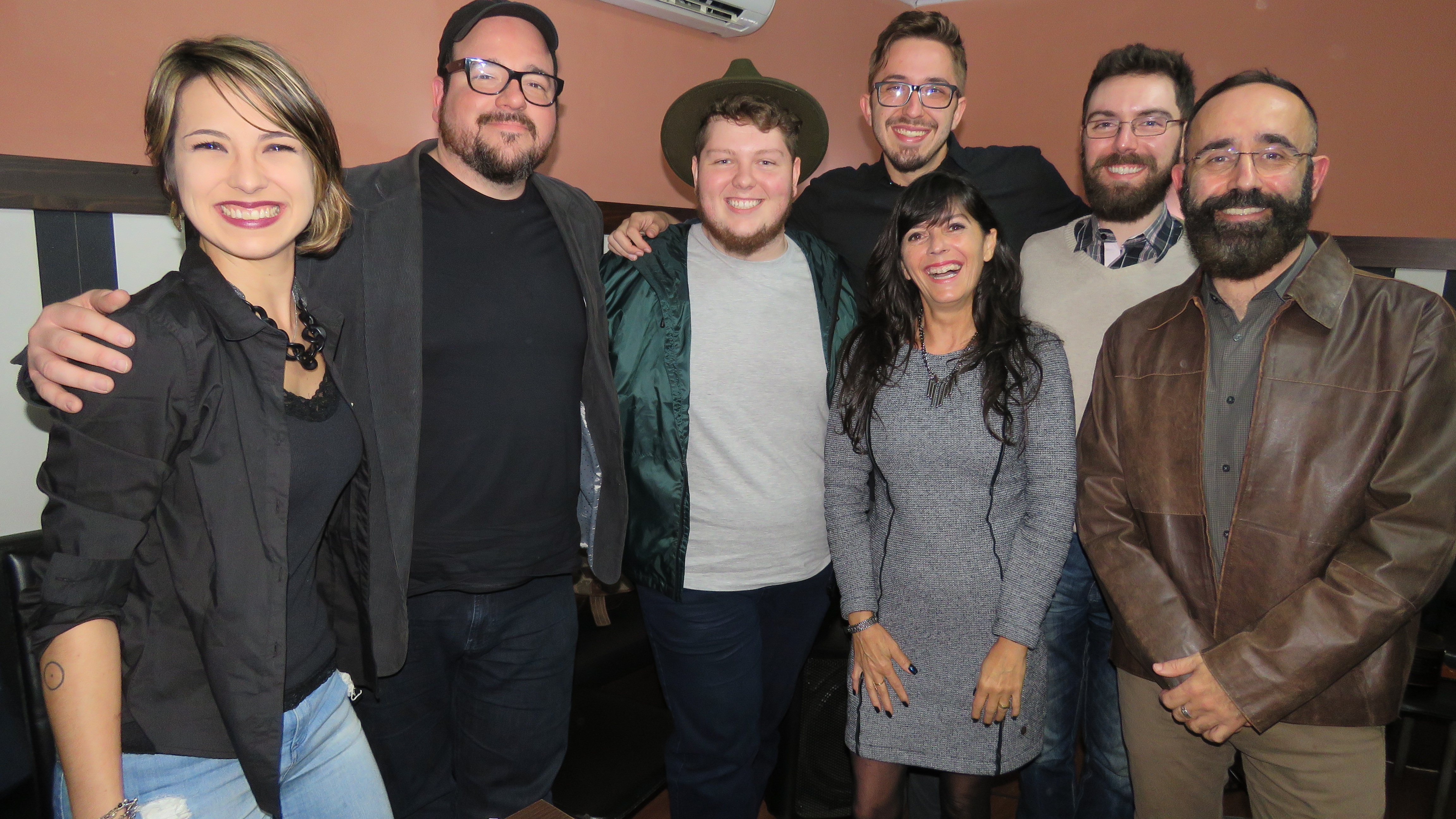 Miguel Ev e Pedro Gonzaga garantiram música e poesia ao Sarau com Café