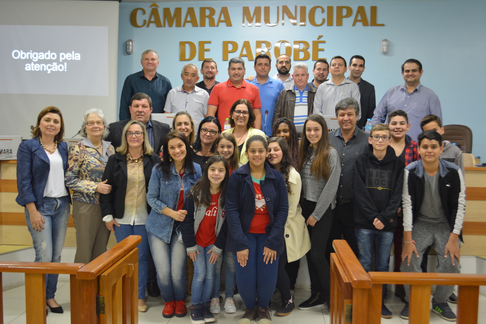 Estudantes apresentam estudo sobre preocupações da comunidade de Parobé