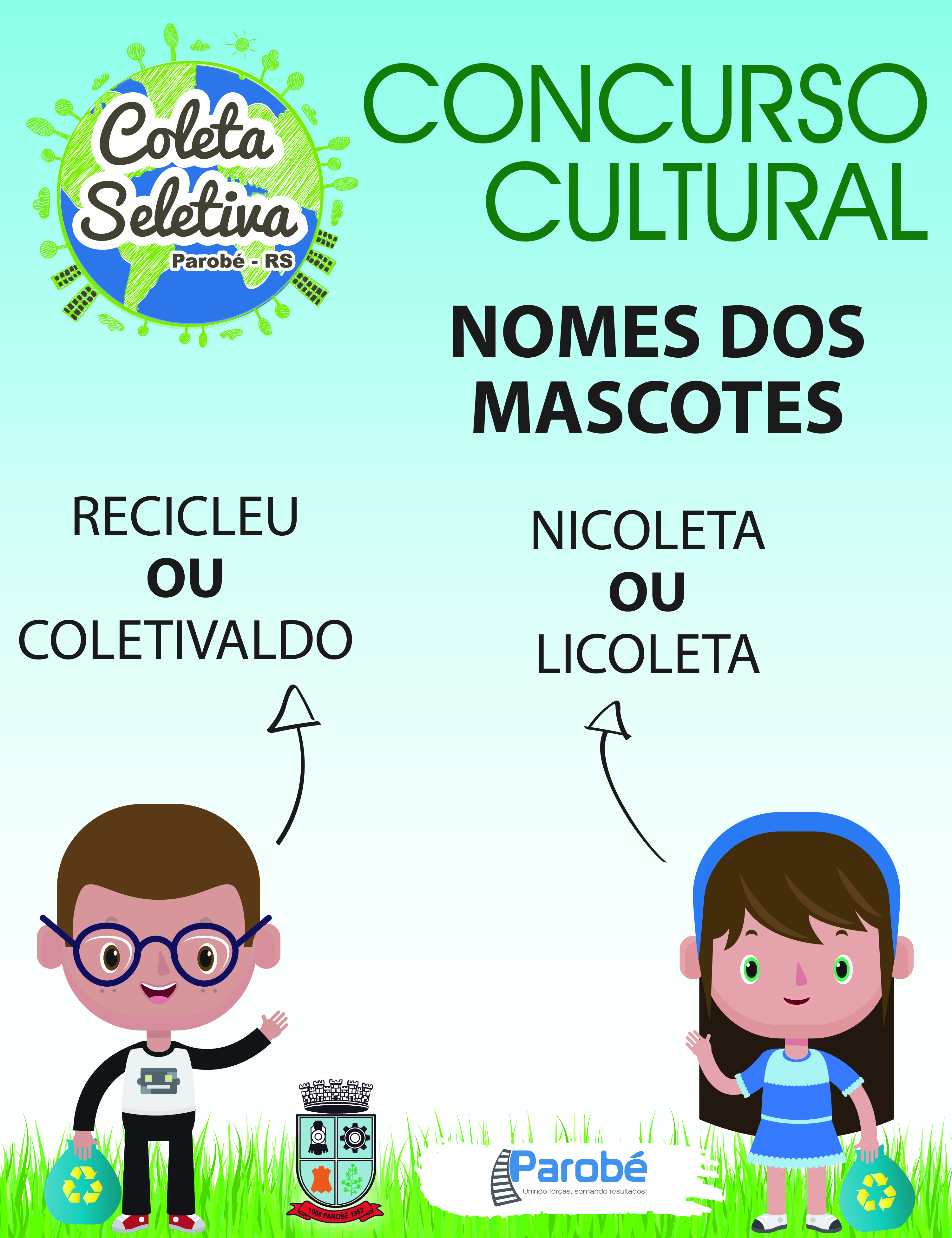 Definidos os finalistas de concurso cultural da coleta seletiva de Parobé
