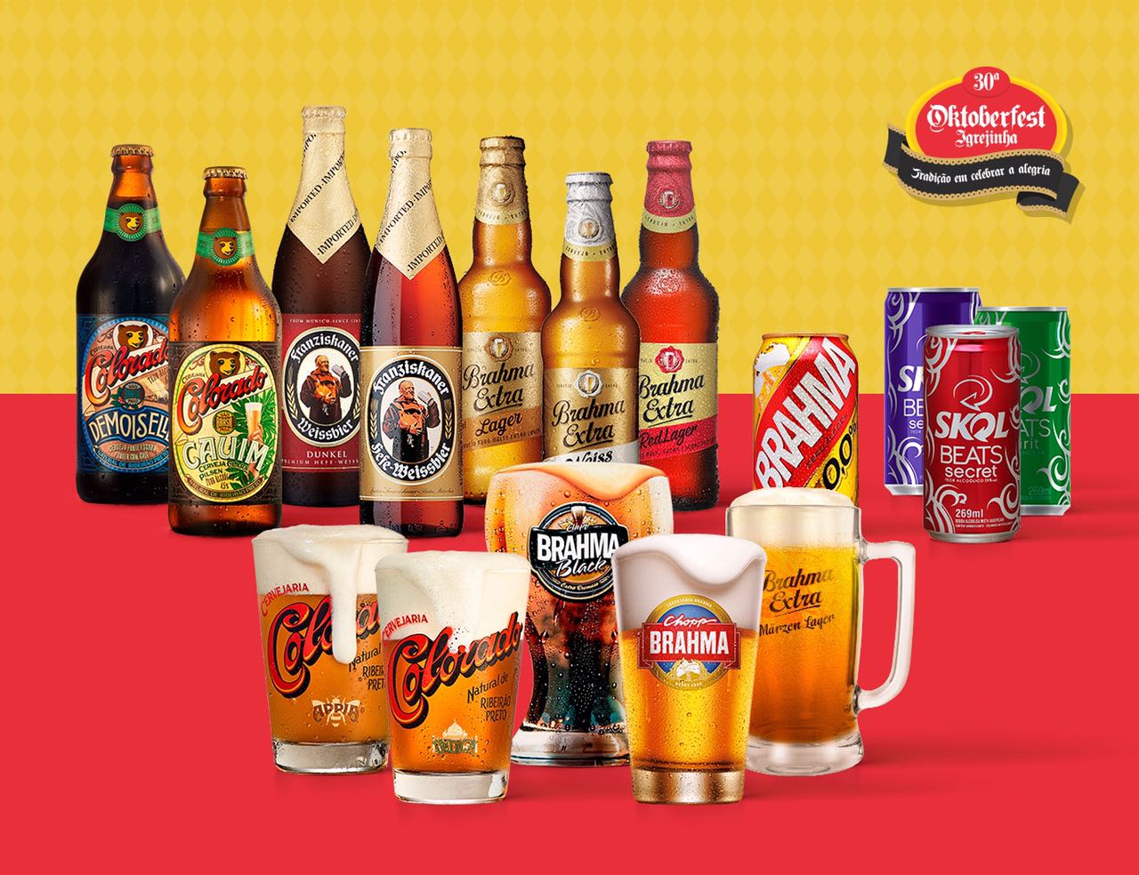 Copo de chope na Oktoberfest de Igrejinha custará R$ 8,00; veja todas as bebidas da festa