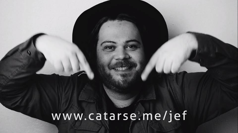 Jéf obtém na internet recurso para projeto de seu novo CD