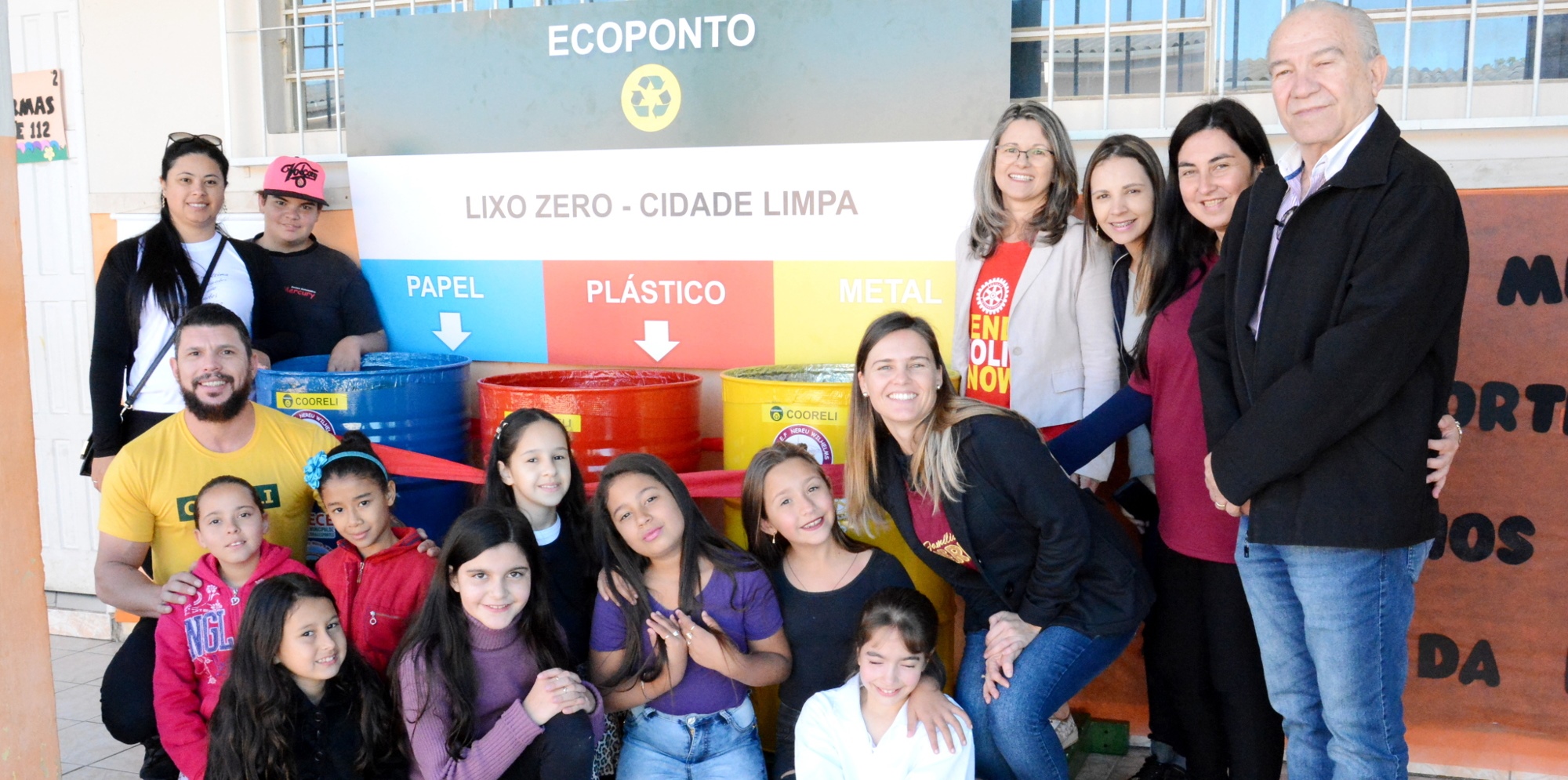 Mais uma escola ganhou Ecoponto em Taquara