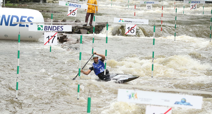 Definidos os primeiros colocados na Seletiva Nacional de Canoagem Slalom em Três Coroas