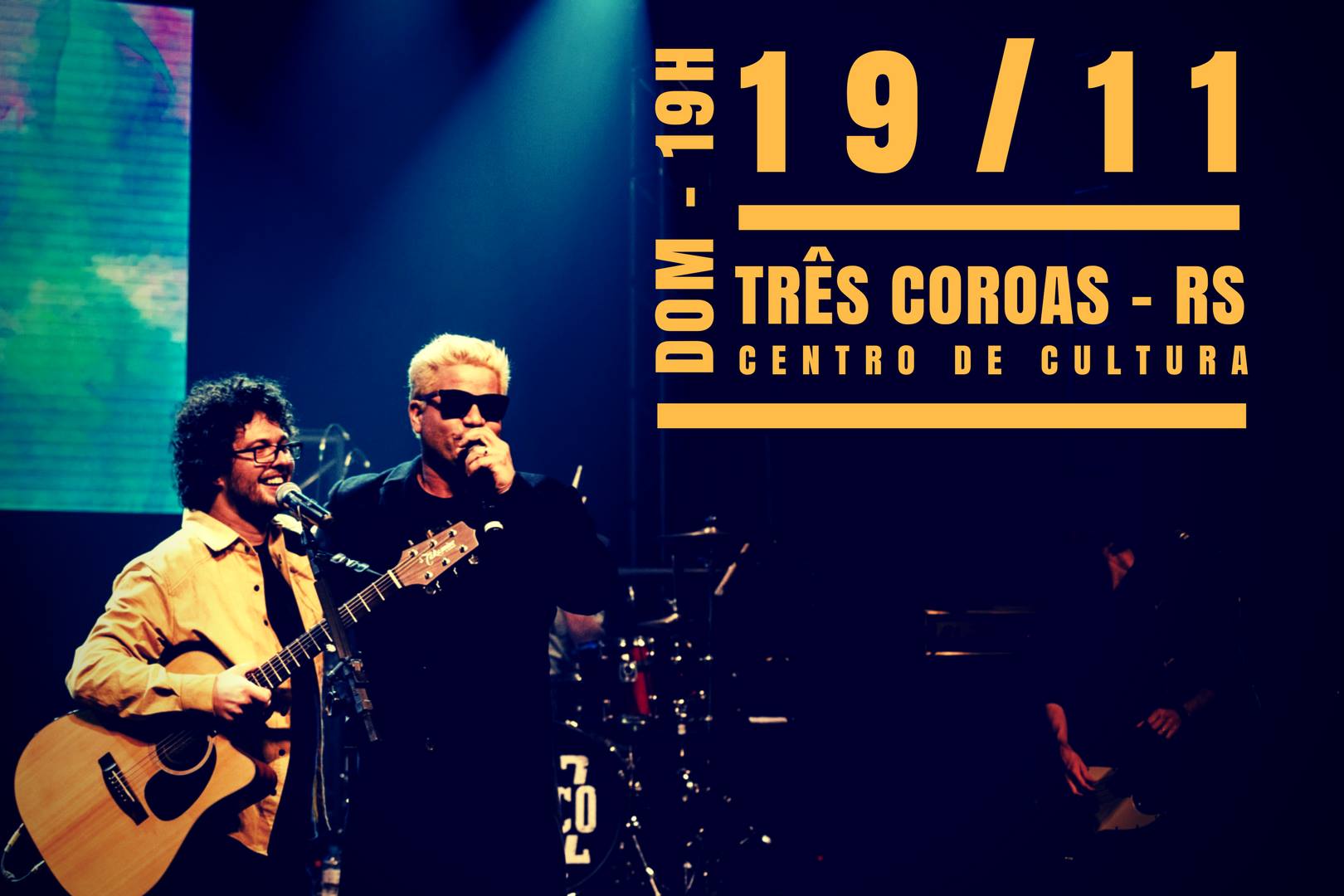 Acústicos & Valvulados fazem show com Chico Paz neste domingo em Três Coroas