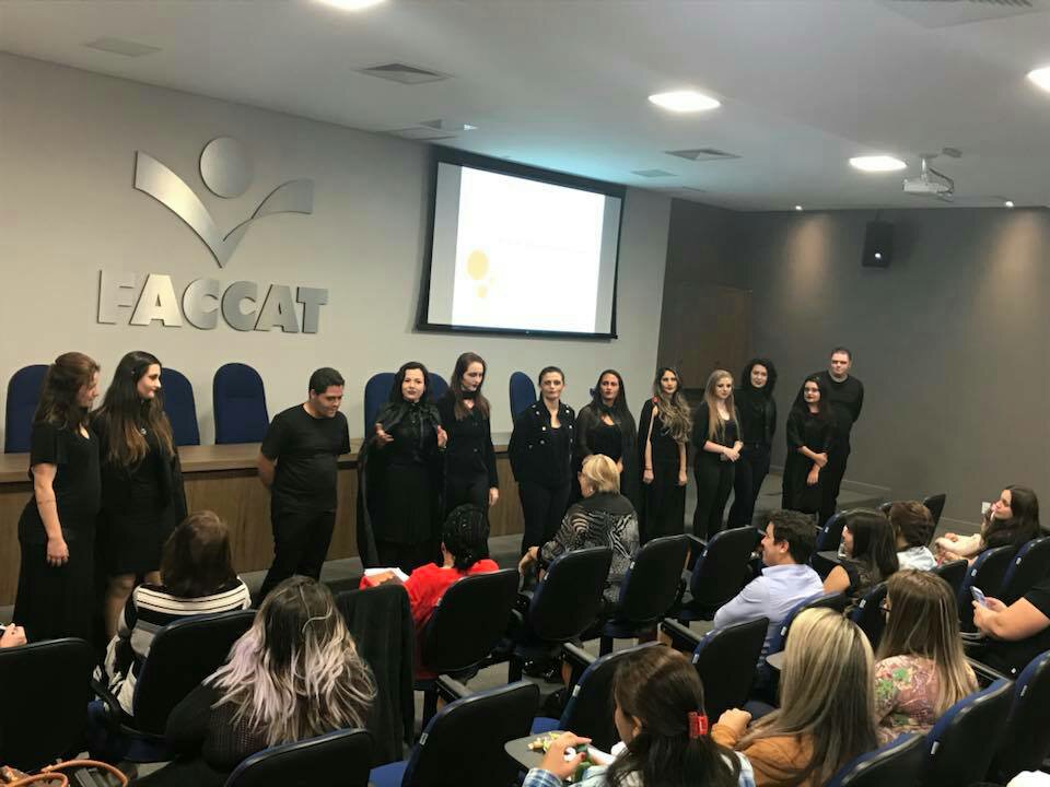 Intervenção poética encerra seminário das Licenciaturas na Faccat