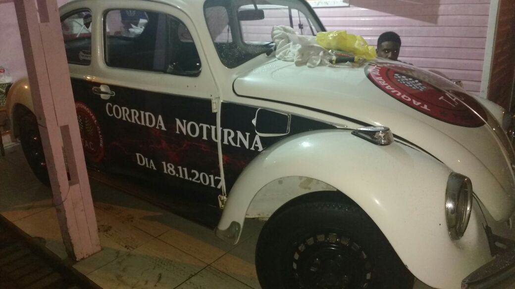 Prova noturna do TAC terá sorteio de Fusca cheio de cerveja