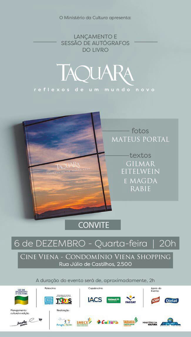 Livro “Reflexos de Um Mundo Novo” será lançado no próximo dia 6 de dezembro