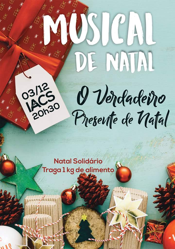 Domingo tem Musical de Natal no IACS em Taquara