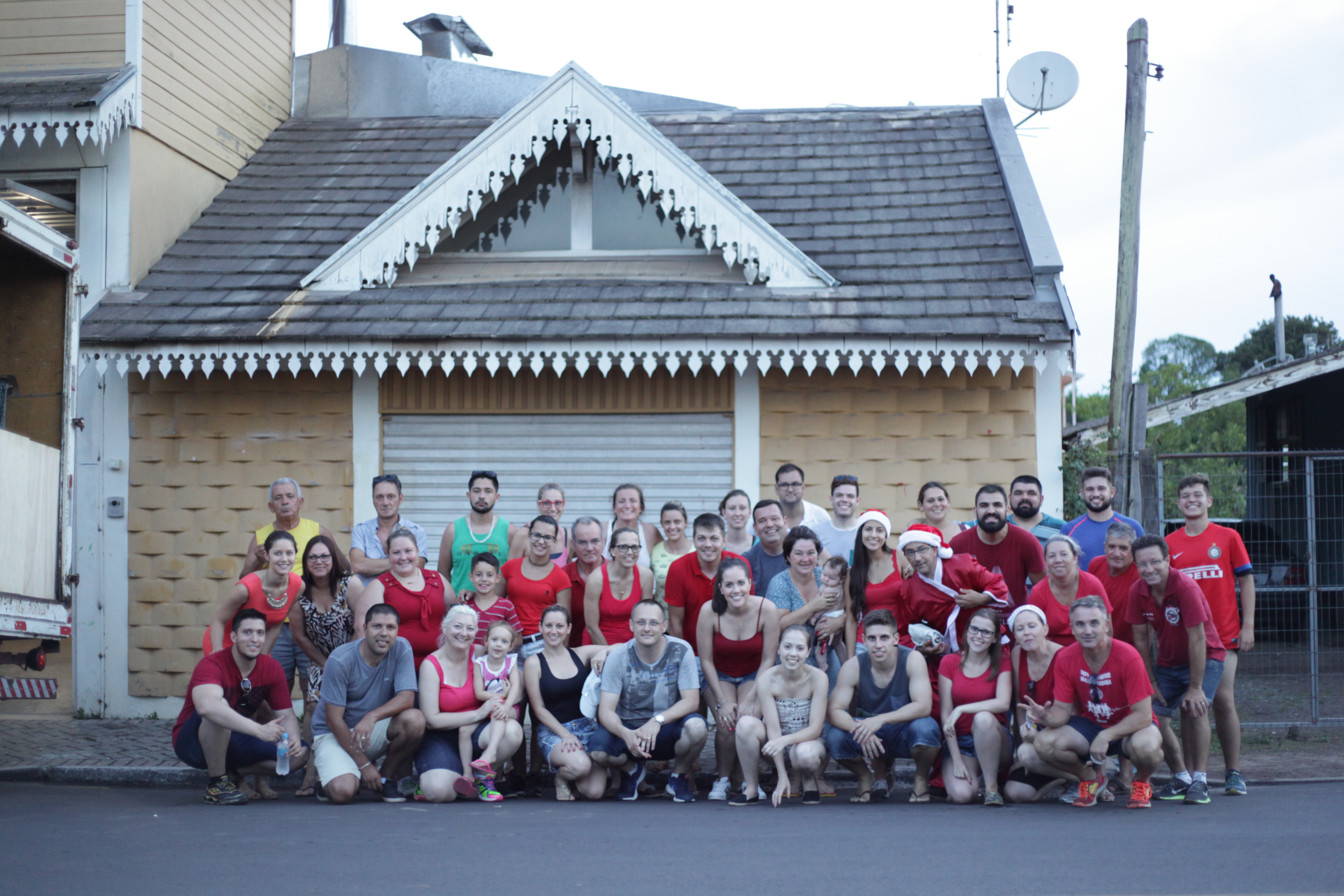 A corrente natalina da Família Melo em Taquara