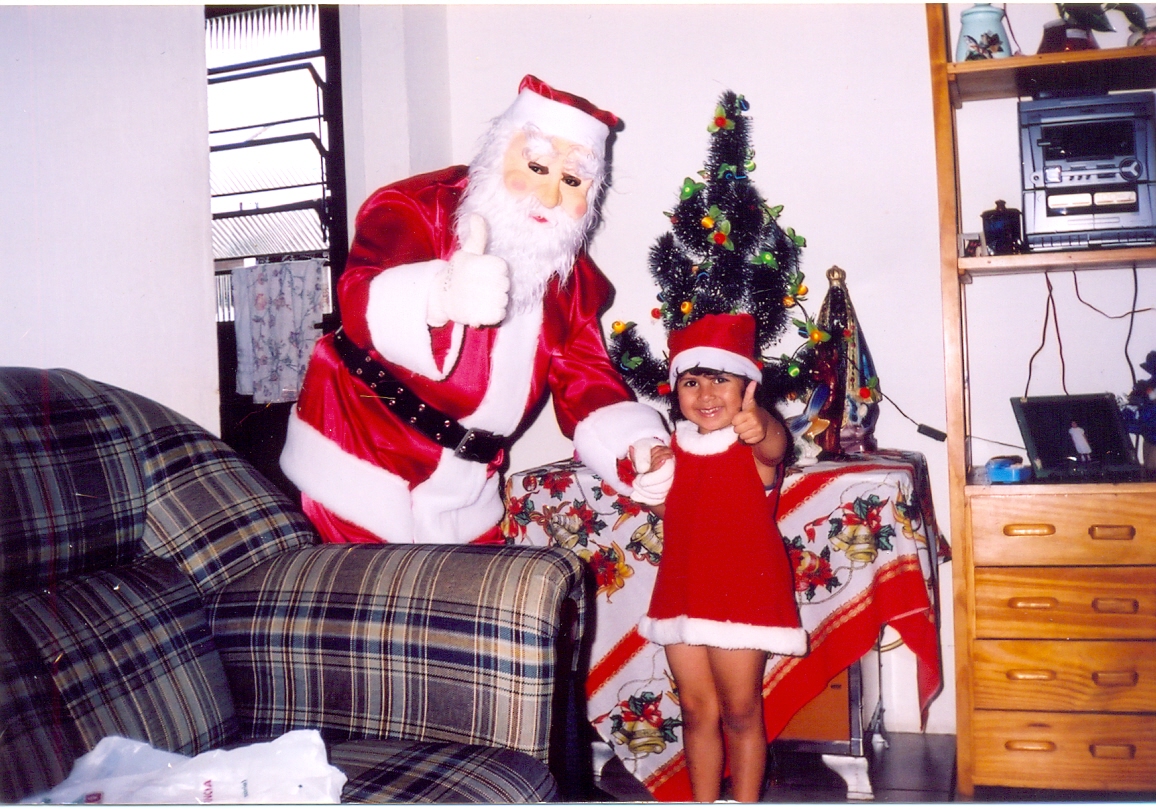 Papai Noel motociclista e gaudério