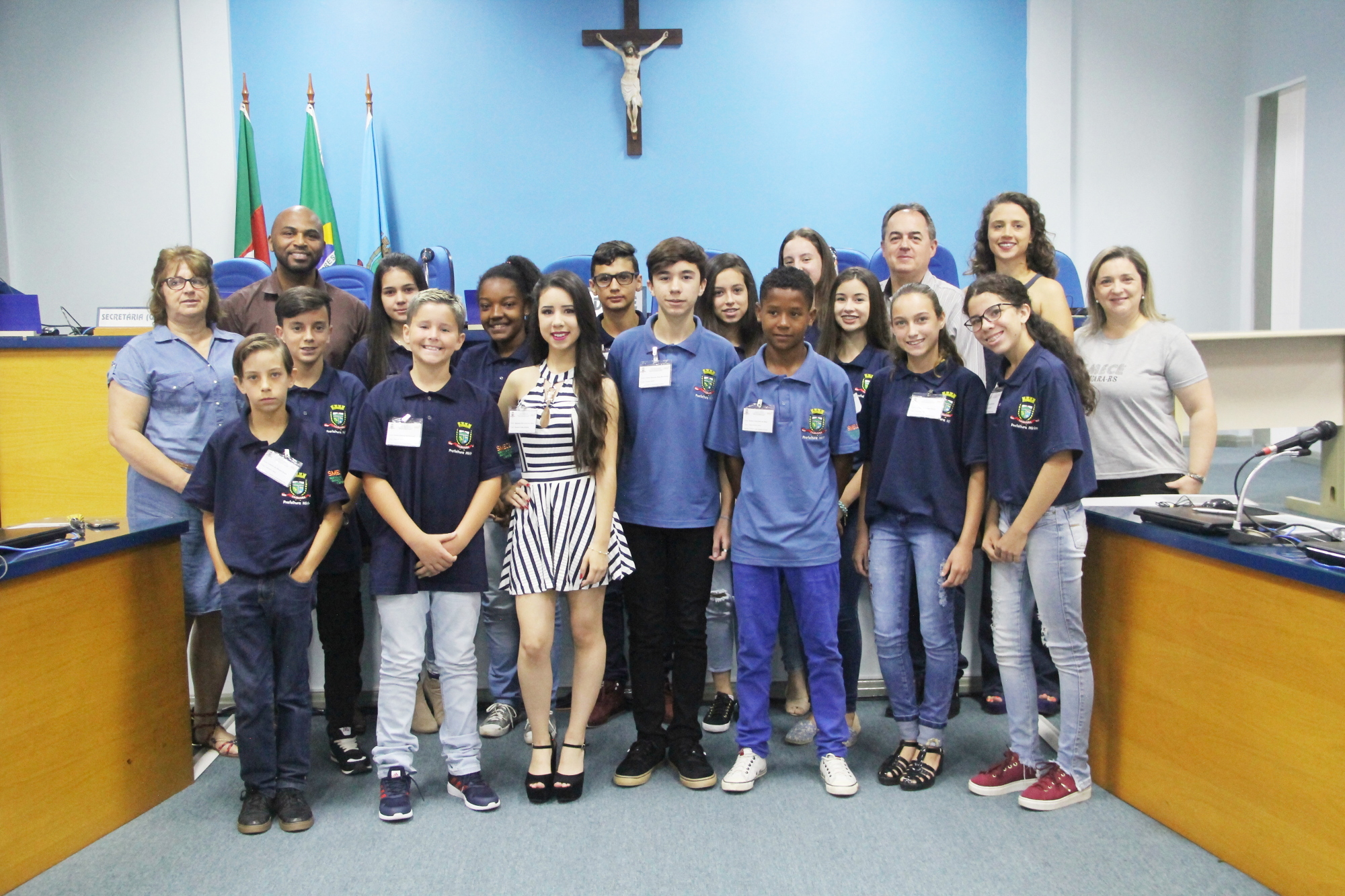 Eleitos os integrantes da Prefeitura Mirim de Taquara para o exercício 2018/2019