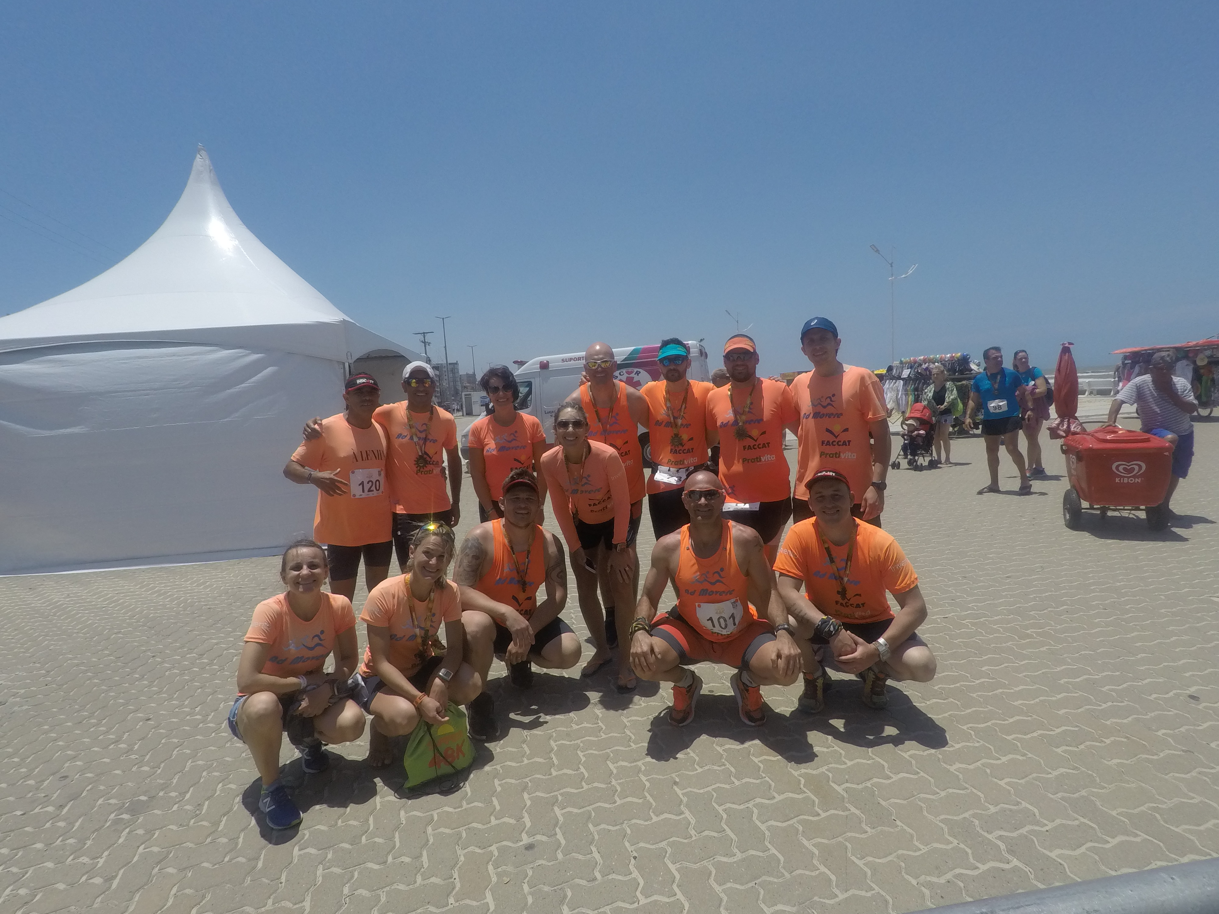 Equipe Ad Movere/Faccat/Prativita participou da Summer 48k no litoral