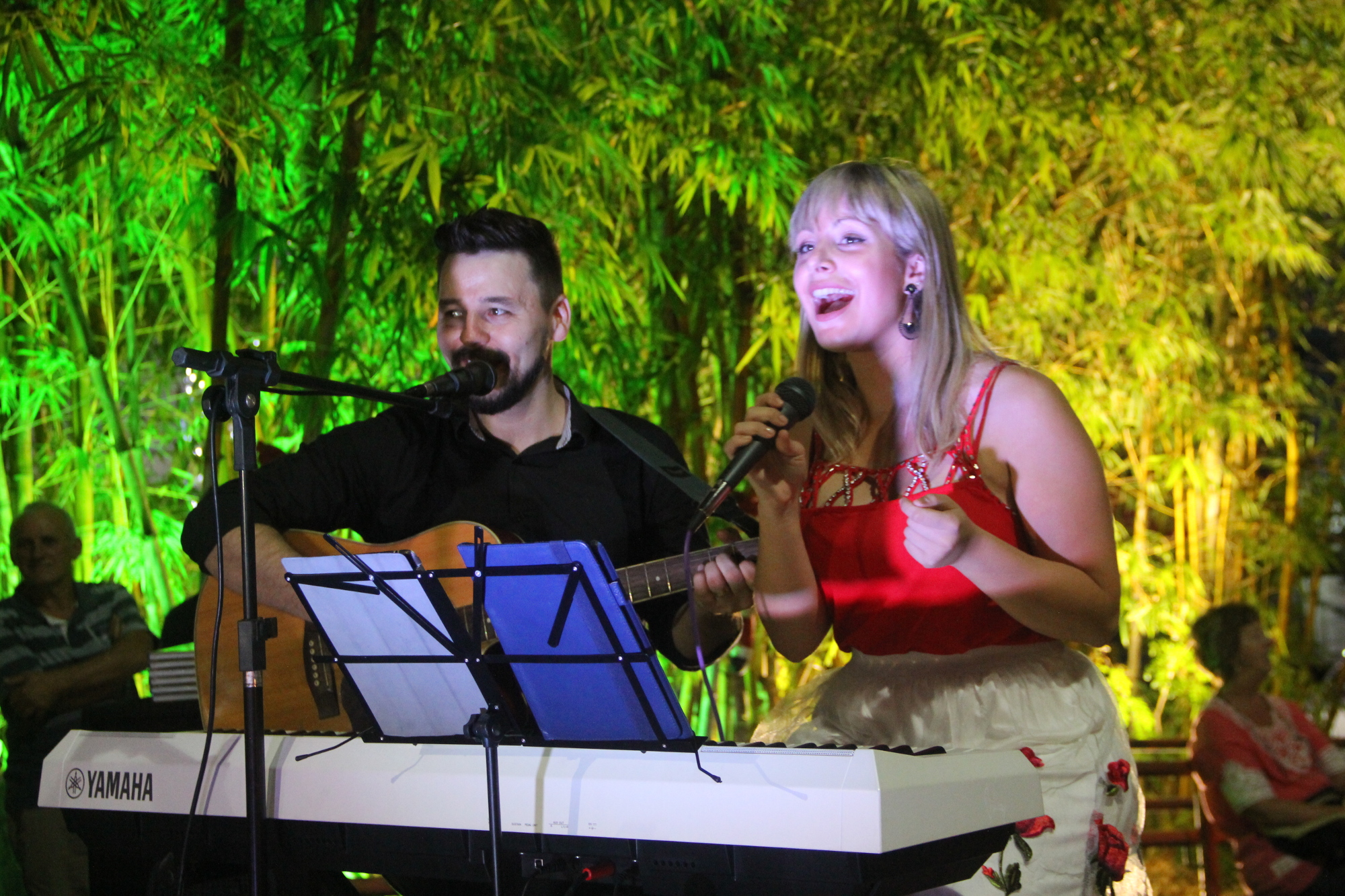 Isadora Apollo encerrou a programação natalina em Taquara