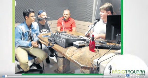 Rádio Taquara e Jornal Panorama transmitem entrevistas ao vivo na internet