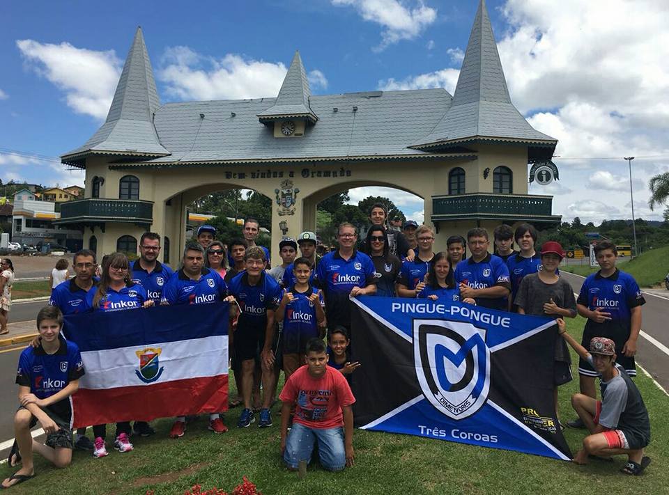 Equipe de Três Coroas conquista título no pingue-pongue