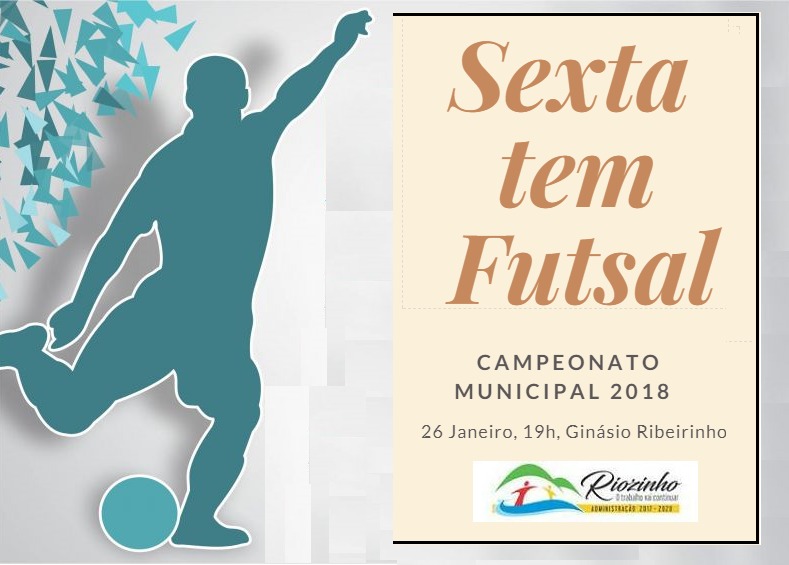 Campeonato Municipal de Futsal inicia na sexta-feira em Riozinho