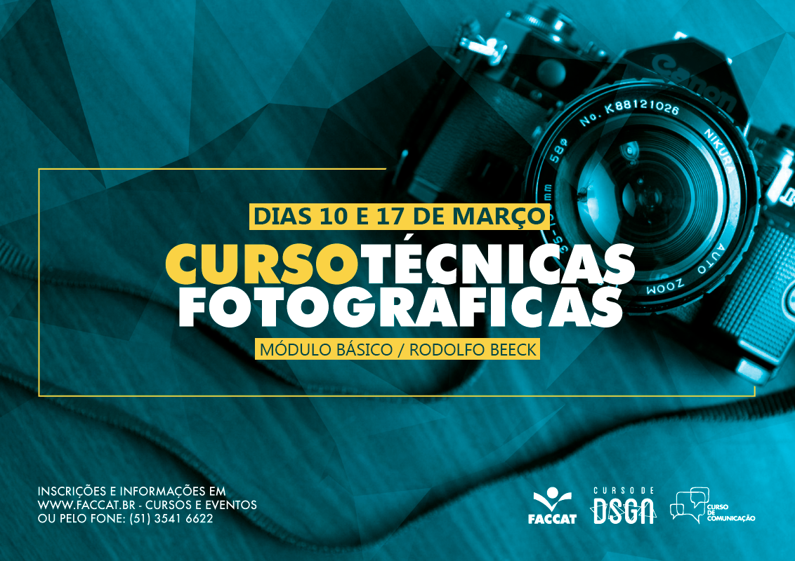 Faccat promove curso básico de técnicas fotográficas