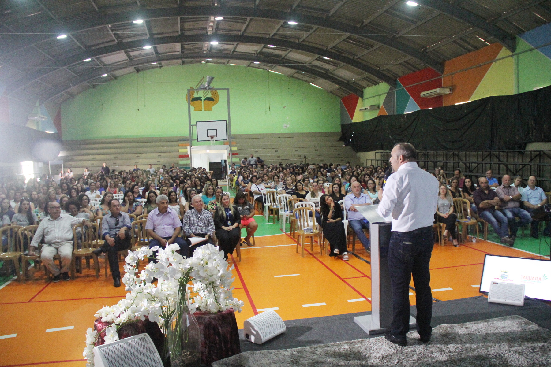 Capacitação para professores marcou abertura do ano letivo em Taquara