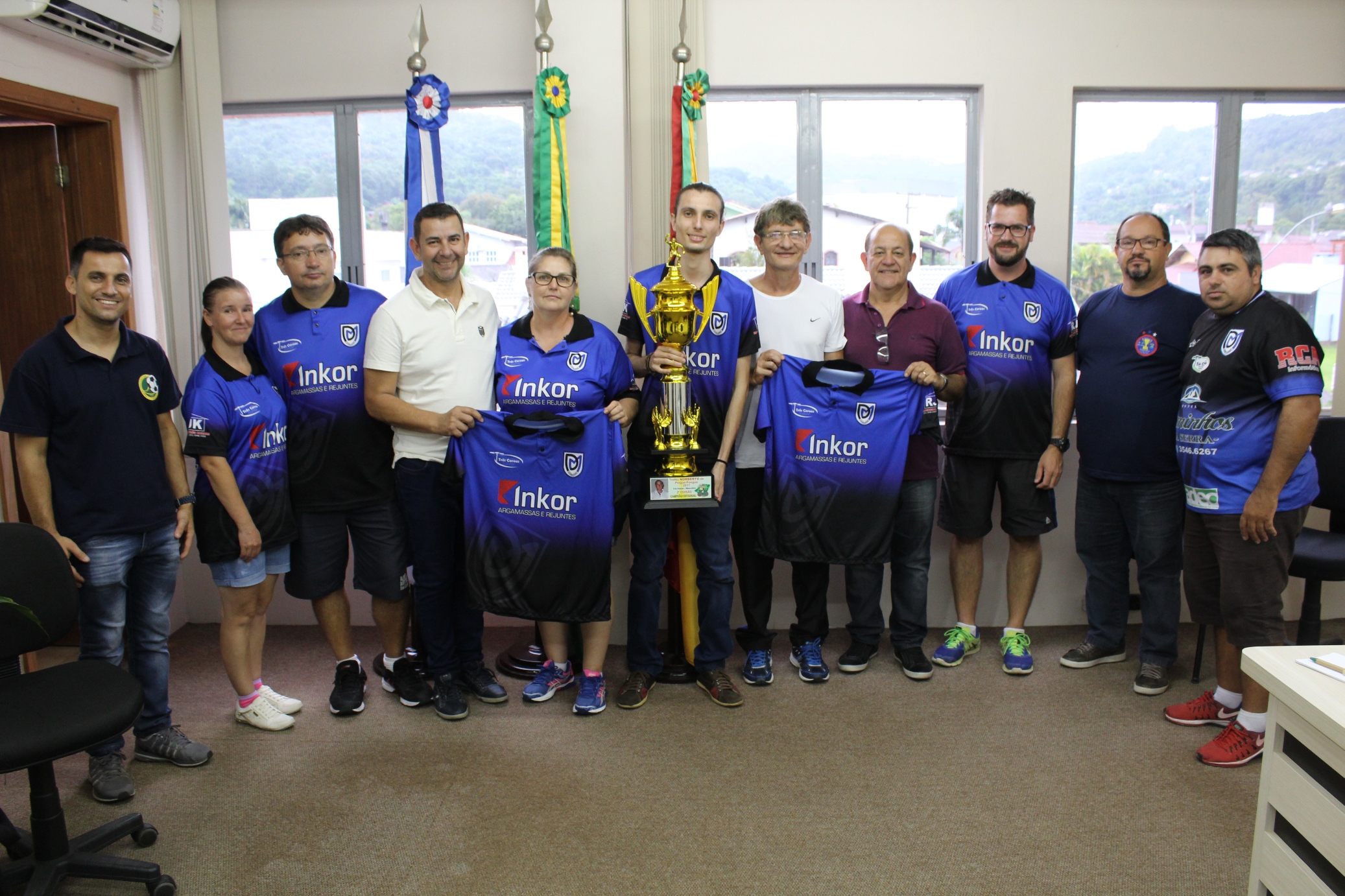 Equipe Dimenores visita a prefeitura de Três Coroas