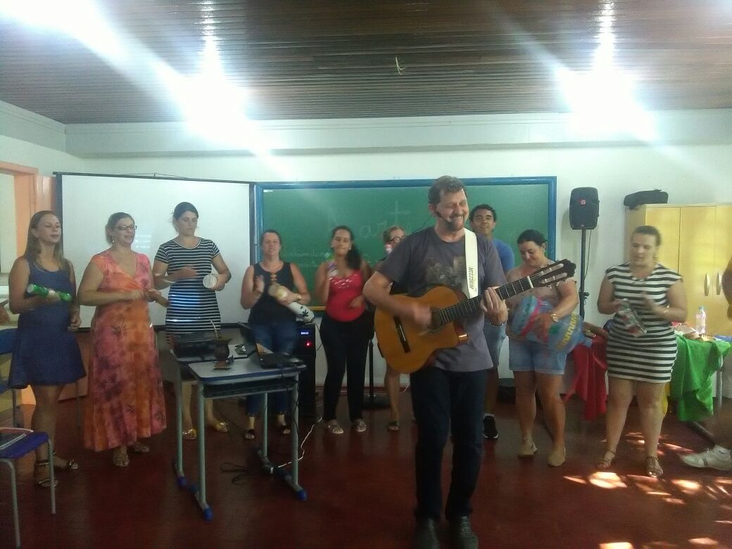 Palestra marca abertura do ano letivo na rede municipal de Riozinho
