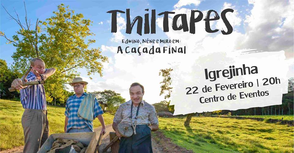 Espetáculo "Thiltapes, a Caçada Final" será apresentado em Igrejinha