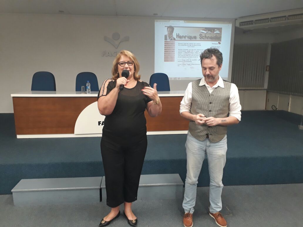 Henrique Schneider ministrou aula unificada na Faccat
